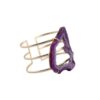 amethyst handcuff bracelet