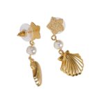 Star Pearl Earrings