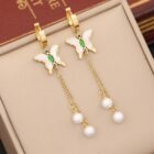 Butterfly Hoop Earrings