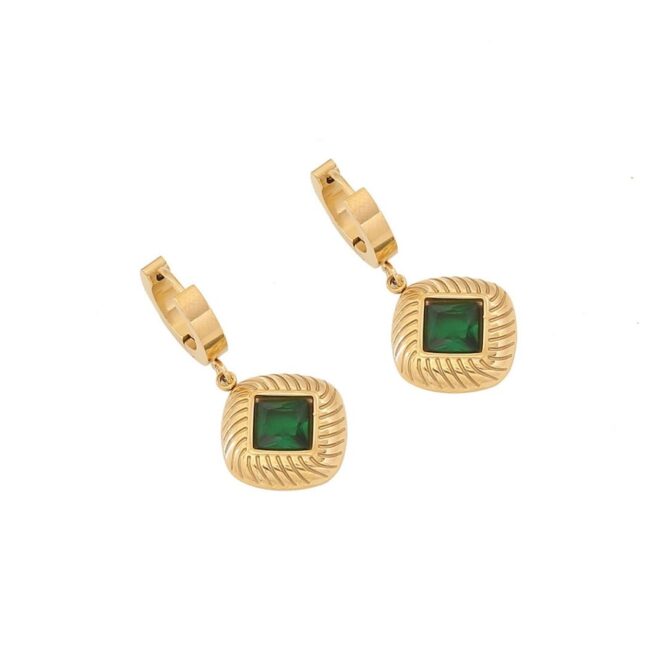 Enchanting Emeralds Earrings