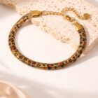 Wild Muse Leopard Design Bracelet