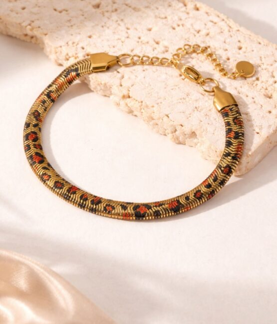 Wild Muse Leopard Design Bracelet