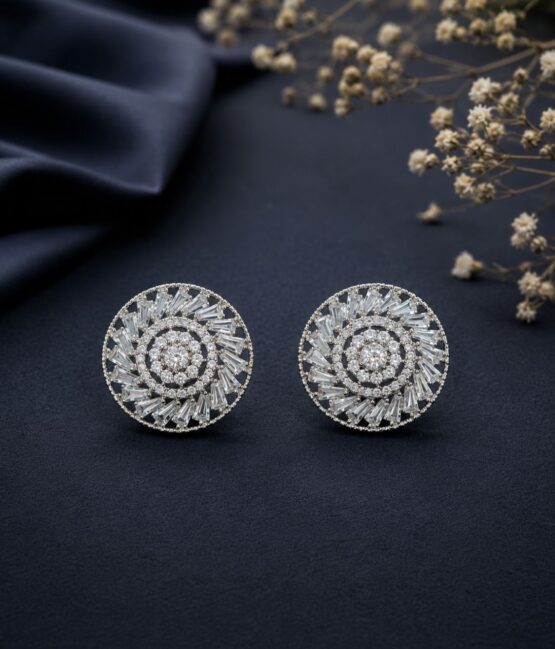 Classic Round Oversized Earrings